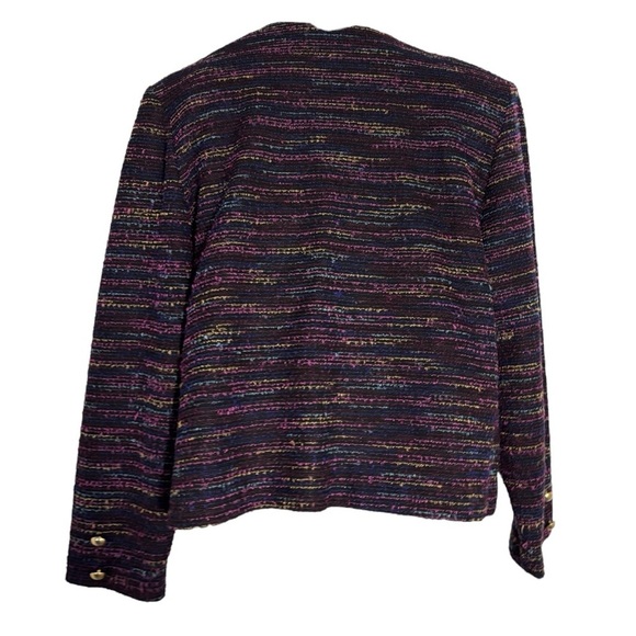 Vintage D’Allaird’s Lightweight Crop Open Front Blazer, M? - Picture 4 of 8